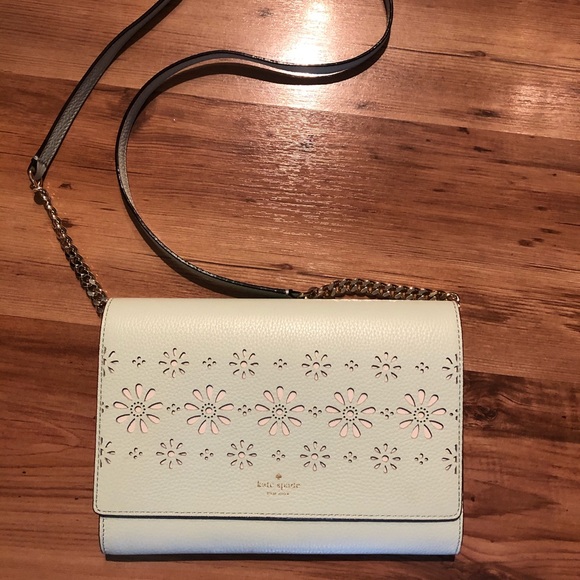 Kate Spade Valencia Faye Drive Mint Crossbody - Picture 3 of 6